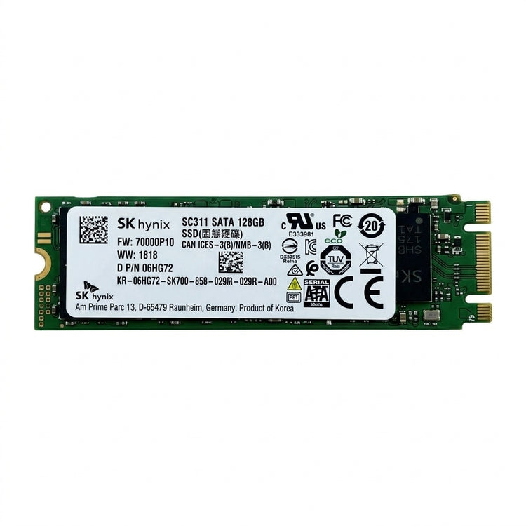 Mixed Brand Dell/Samsung/SK Hynix/Kioxia/Toshiba/WD 128GB M.2 SATA SSD for Laptop Desktop PC