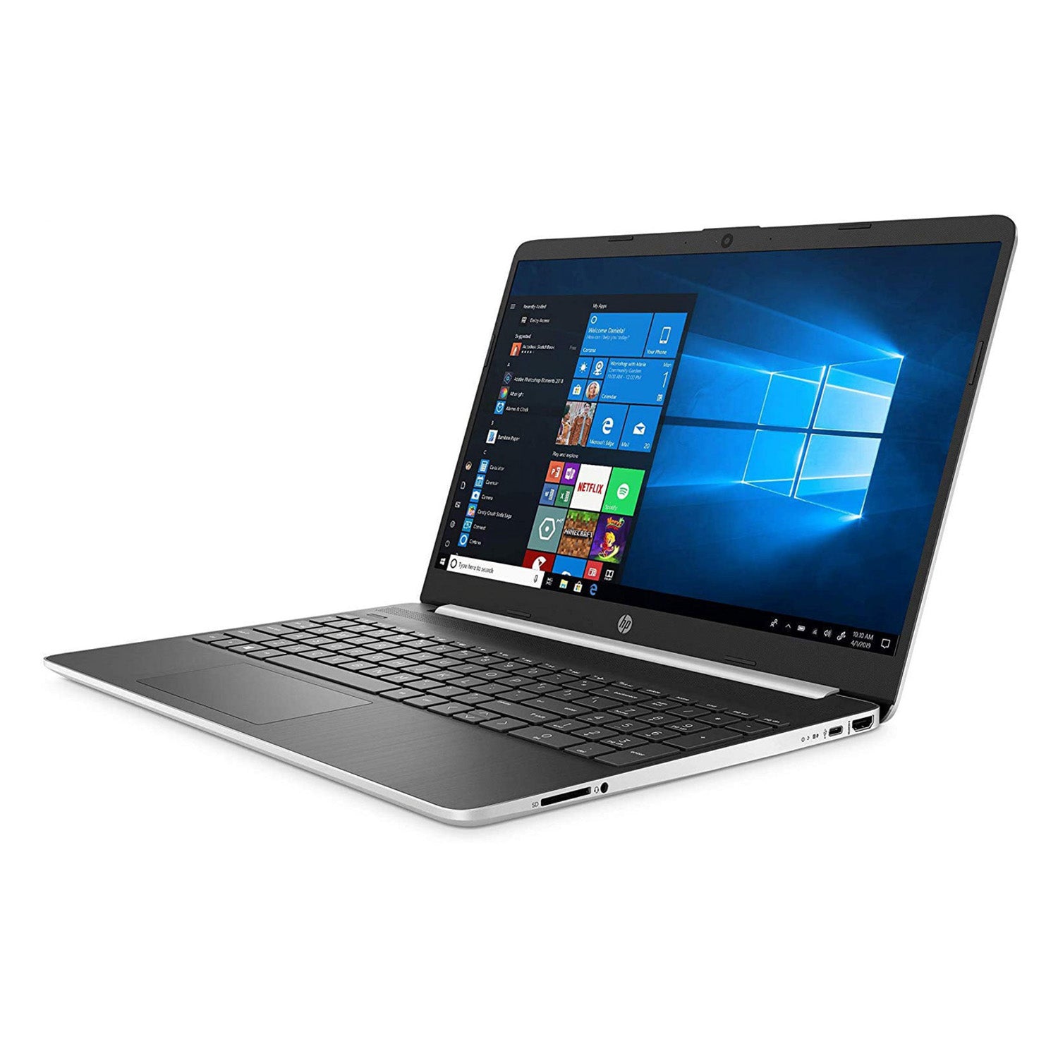 HP Notebook 15-dy1731ms 15.6 Inch Webcam Laptop, i5 -1035G1, 16GB RAM, 512GB SSD, Windows 11 Home - (Grade A-) Refurbished