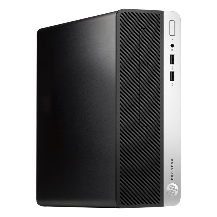 HP ProDesk 400 G6 SFF Business Desktop PC, Intel Core i7- 9th Gen Up to 4.70GHz Processor, 16GB - 32GB DDR4 RAM, 512GB - 2TB SSD, Windows 11 PRO, Wireless Keyboard and Mouse - Refurbished