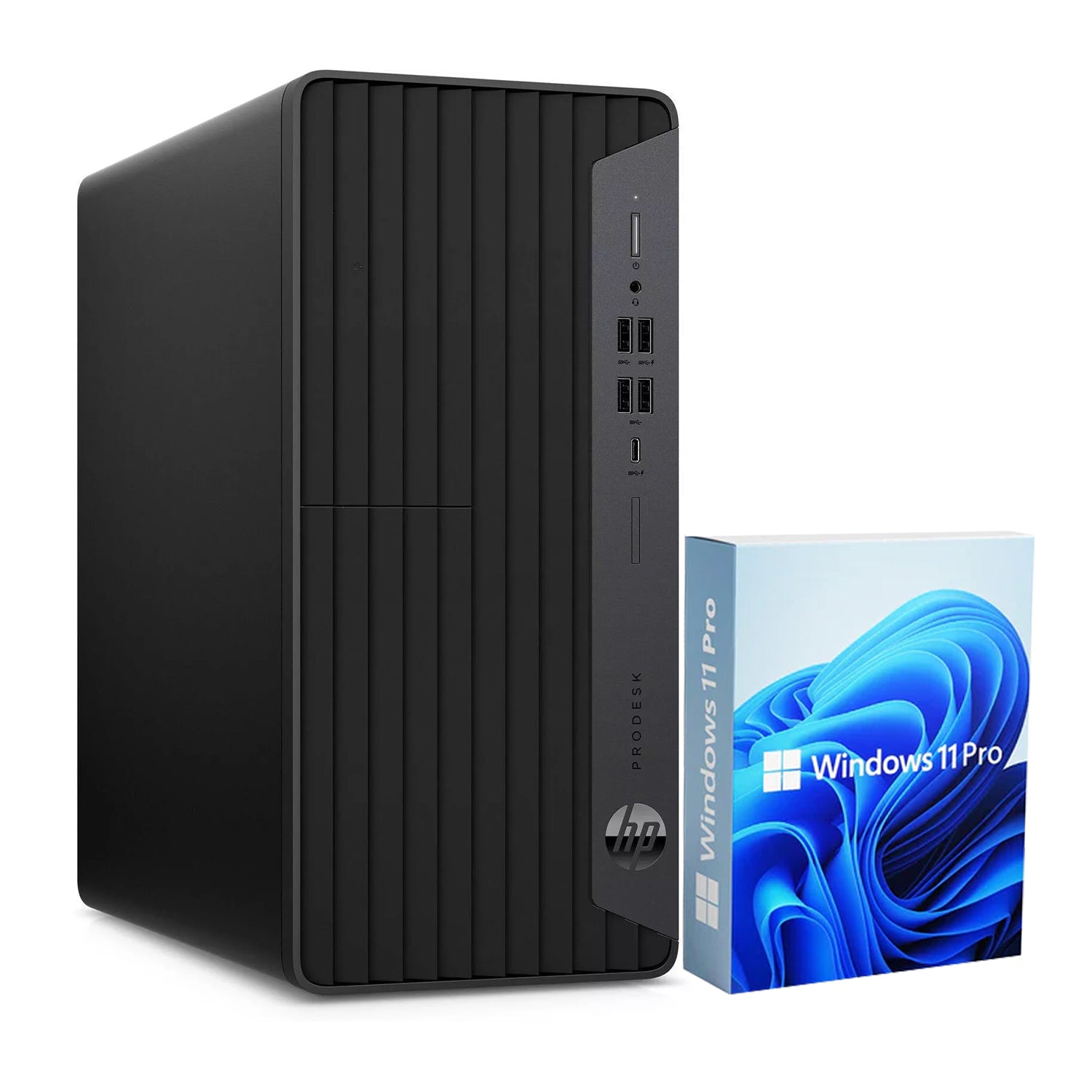 HP ProDesk 600 G6 Tower High Performance Desktop PC - Intel Core i5 - (10500) 10th Gen Up to 4.50GHz Processor, 16GB - 32GB DDR4 RAM, 512GB - 2TB SSD, Windows 11 Pro, Wireless Keyboard and Mouse - Refurbished