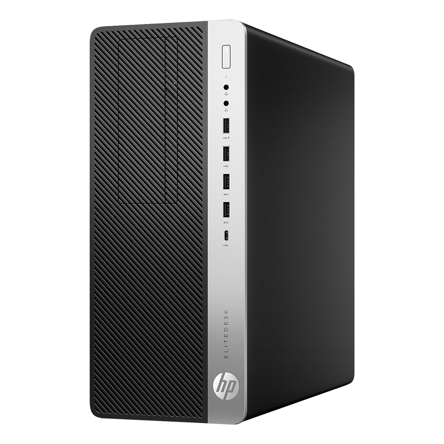 HP EliteDesk 800 G4 Desktop Tower High Performance PC (Intel Core i5 7th Gen Processor / 16GB - 32GB DDR4 RAM / 512GB - 2TB SSD / Windows 10 Pro) Wireless Keyboard and Mouse - Refurbished