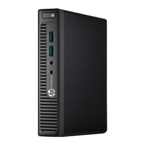 HP EliteDesk 705 G2 Mini Desktop PC, AMD PRO A6-8500B Processor Up to 3.0GHz CPU, 8GB - 16GB RAM DDR3, 256GB - 512GB SSD, Windows 10 Pro, Keyboard & Mouse - Refurbished