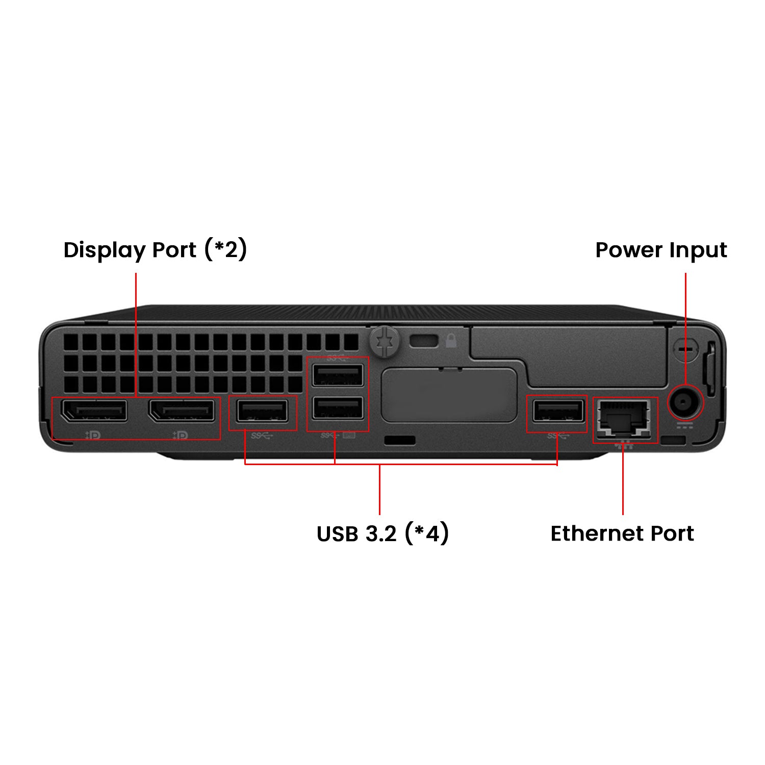 HP ProDesk 600 G6 Tiny High Performance Desktop PC - Intel Core i5 - 10th Gen Up to 3.80 GHz Processor, 16GB - 32GB DDR4 RAM, 512GB - 2TB SSD, Windows 11 Pro, Wireless Keyboard and Mouse - Refurbished