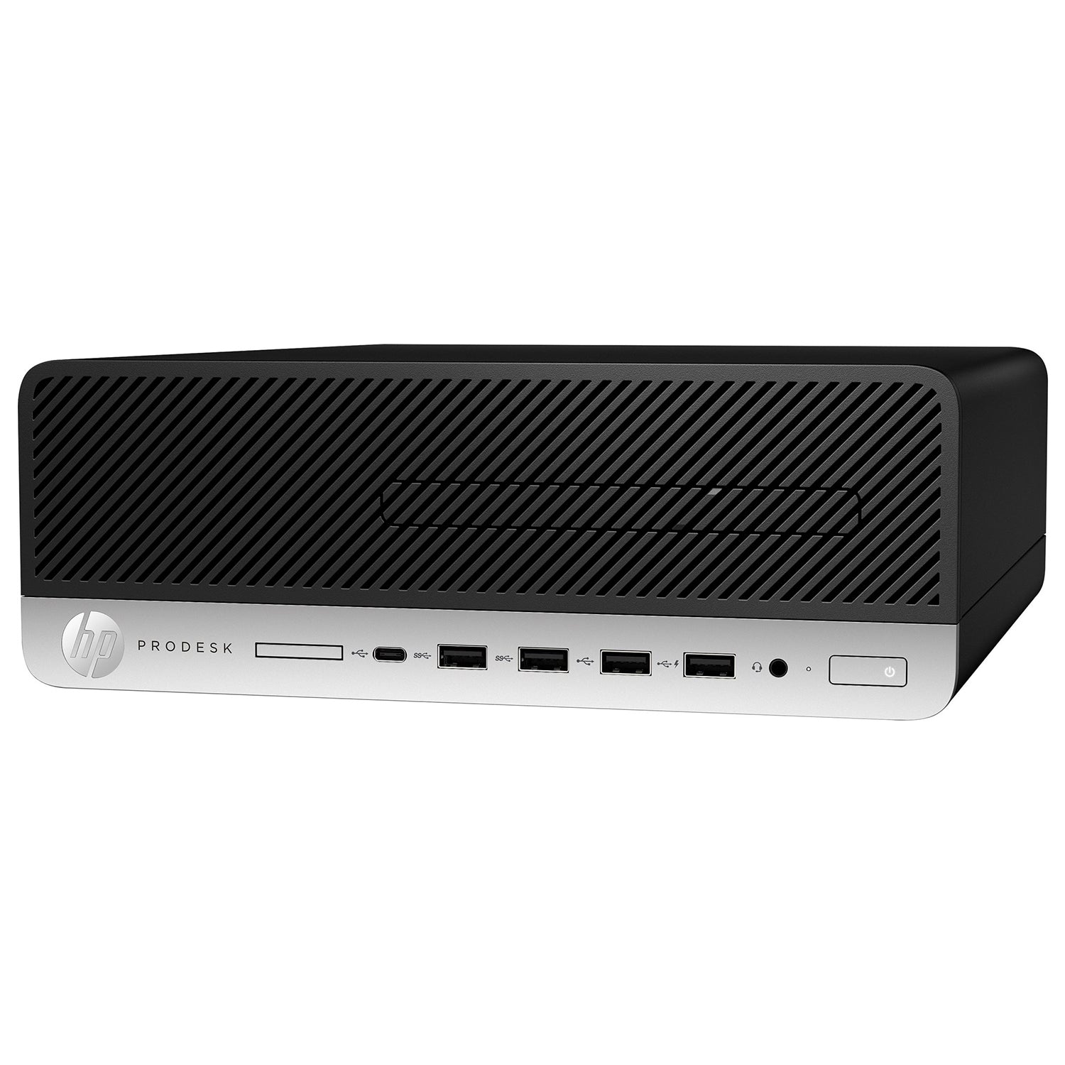 HP G4 SFF Desktop PC - Intel Core i7 - 8th Gen Up to 4.60 GHz Processor, 16GB DDR4 RAM, 256GB - 512GB SSD + 500GB HDD, Windows 11Pro, Dual New 24/27 inch FHD Monitor - Refurbished
