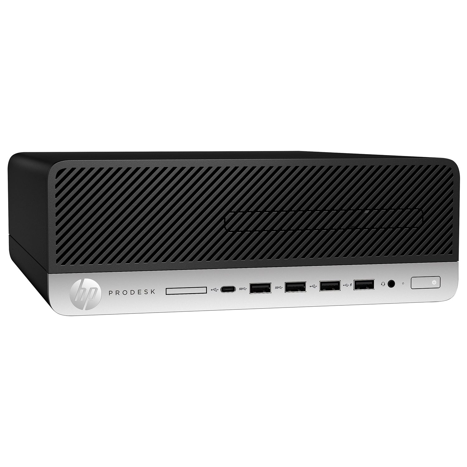 HP G4 SFF Desktop PC - Intel Core i7 - 8th Gen Up to 4.60 GHz Processor, 16GB DDR4 RAM, 256GB - 512GB SSD + 500GB HDD, Windows 11Pro, Dual New 24/27 inch FHD Monitor - Refurbished