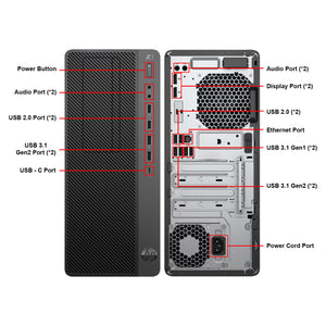 HP Z1 G5 Entry Tower Workstation PC, Intel Core i5 - 8th Gen Up to 4.10GHz Processor With GeForce RTX 3050 Graphics Card, 16GB - 32GB DDR4 RAM, 512GB - 2TB SSD, Windows 11 Pro, Gaming Keyboard and Mouse - Refurbished