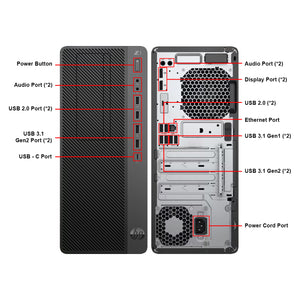 HP Z1 G5 Entry Tower Workstation PC, Intel Core i5 - 8th Gen Up to 4.10GHz Processor With AMD FirePro W5100 Graphics Card, 16GB - 32GB DDR4 RAM, 512GB - 2TB SSD, Windows 11 Pro, Wireless Keyboard and Mouse - Refurbished