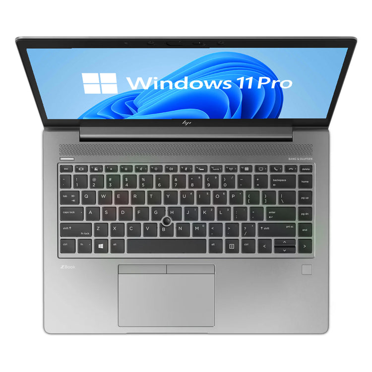HP ZBook 14u G5 Mobile Workstation Laptop, 14-Inch FHD Screen, Intel Core i5 - 8th Gen Up to 3.40 GHz Processor, 8GB - 16GB DDR4 RAM, 256GB - 1TB SSD, Backlit Keyboard, HDMI / Webcam, Windows 11 Pro