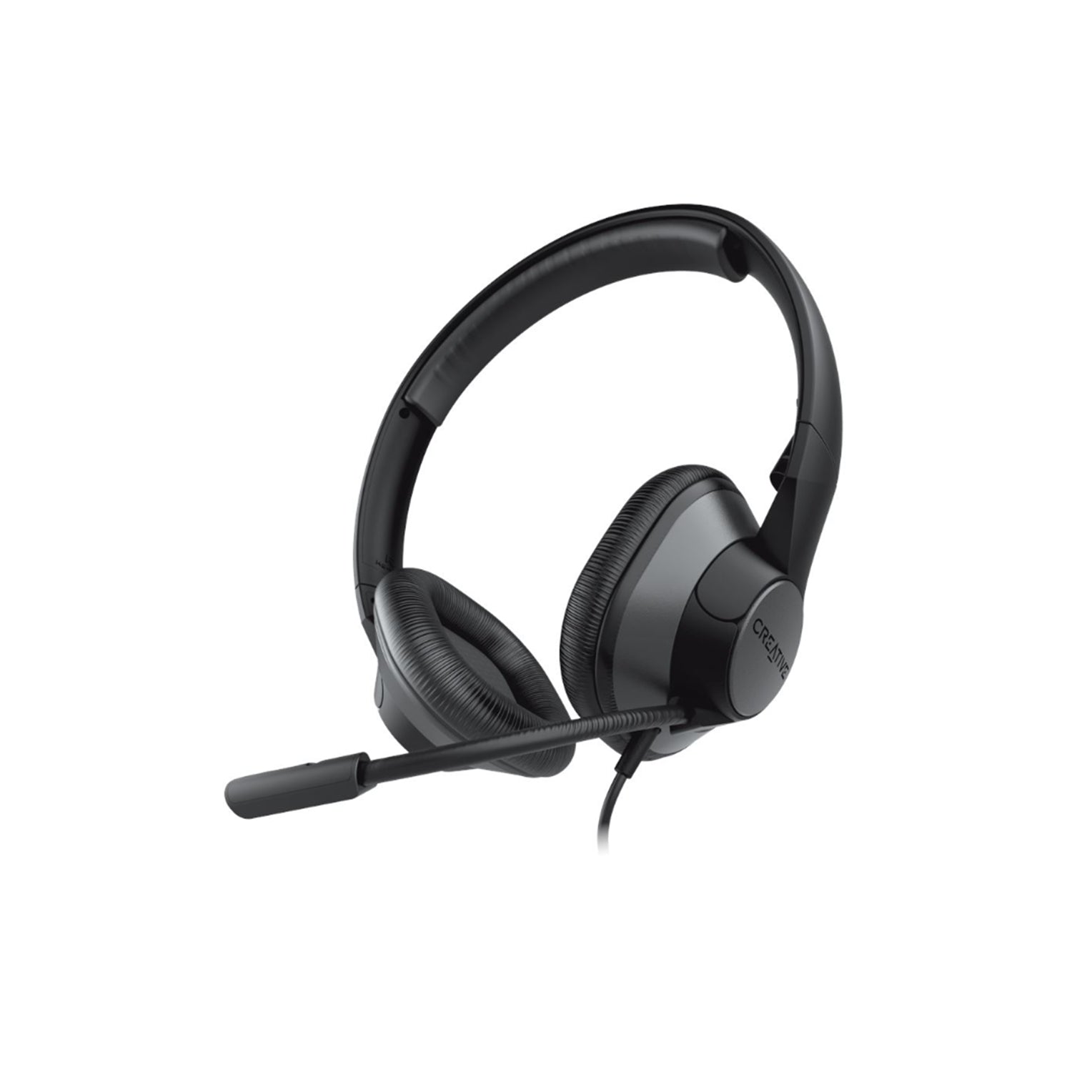 Creative HS-720 V2 Wired Headset With Noise-Cancelling Mic and Inline Remote 30mm Neodymium Drives Plug-and-Play Compatible With any PC or Mac Computer USB-A Port - (51EF0960AA000)