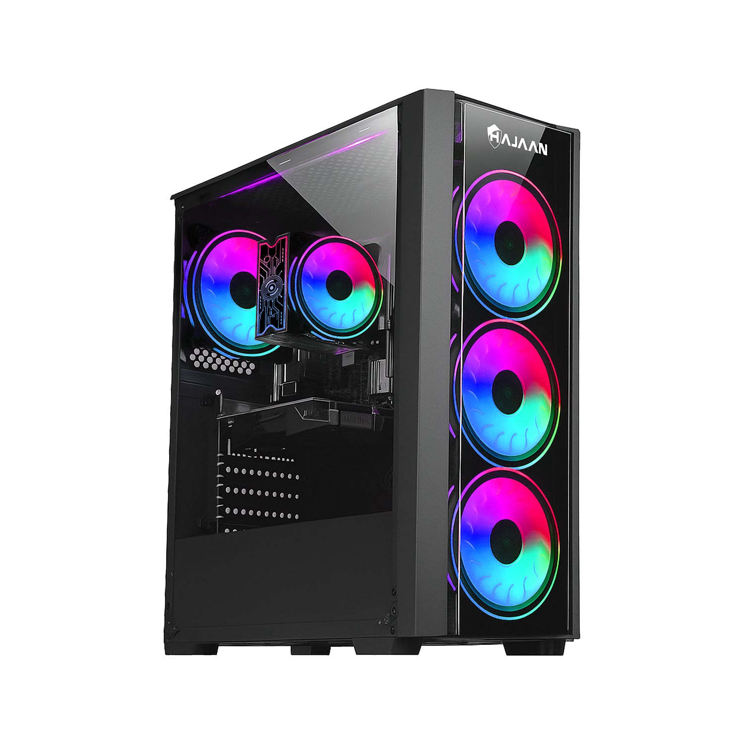 HAJAAN High Performance Gaming PC - Intel Core i7 / i9 - 12th Gen Processor, GeForce RTX 5060, 5060Ti, 5070 / 32GB DDR4 RAM / 1TB NVMe SSD / Windows 11 Pro - BREEZE