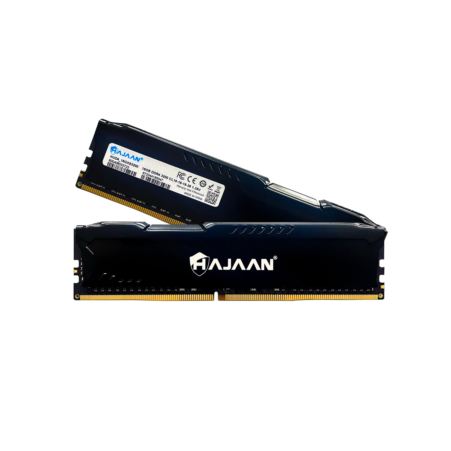 HAJAAN HUD4-16GXS3200 32GB Kit (2x16GB), DDR4 Technology, 3200MHz Memory Speed, CL16 Desktop Memory Module RAM