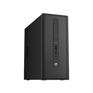Hp EliteDesk 800 G1 Tower Desktop Computer PC (Intel core i5 - 4th Gen up to 3.60 GHz/ 8GB - 32GB RAM/ 256GB - 1TB SSD/ Windows 10 Pro) Keyboard and Mouse/ WIFI/ Bluetooth - Refurbished