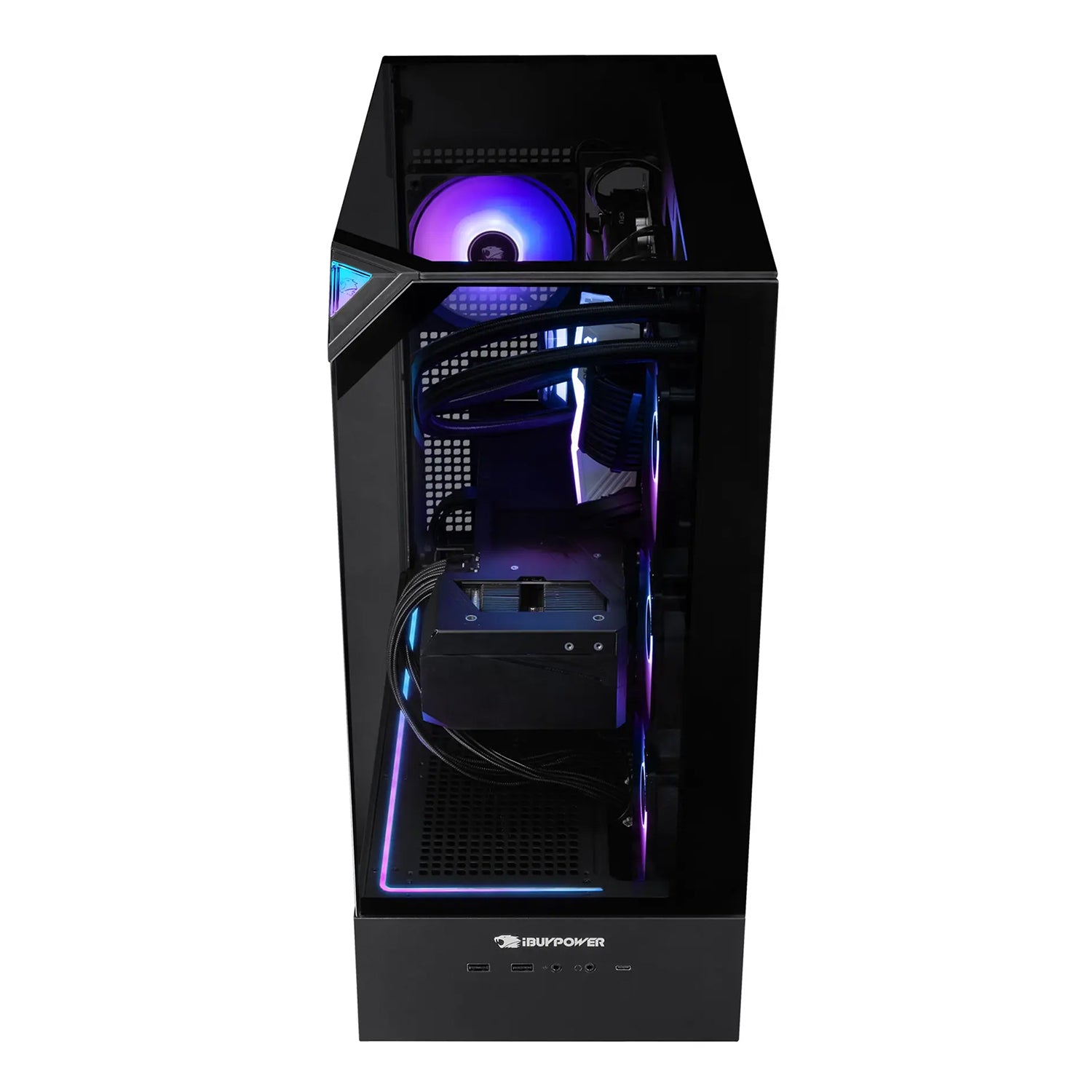 iBUYPOWER Gaming Liquid Cooler PC - AMD Ryzen 7 9800X3D  Up to 5.2 GHz Processor, 32GB DDR5 RAM, 2TB M.2 NVMe SSD, NVIDIA GeForce RTX 5070, Windows 11 Home - (EBA7N5701)