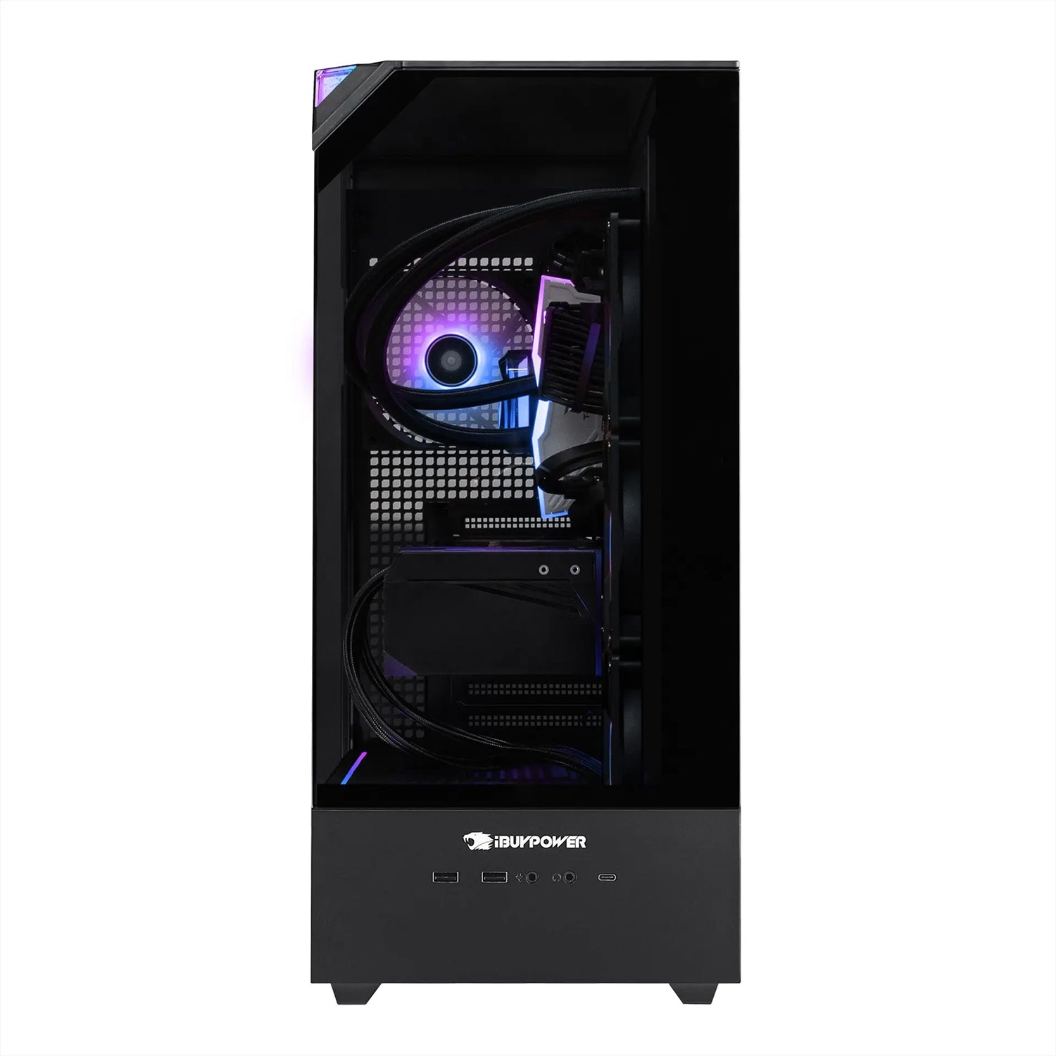 iBUYPOWER Gaming Liquid Cooler PC - AMD Ryzen 7 9800X3D  Up to 5.2 GHz Processor, 32GB DDR5 RAM, 2TB M.2 NVMe SSD, NVIDIA GeForce RTX 5070, Windows 11 Home - (EBA7N5701)