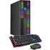 HP ProDesk Desktop Customized RGB Lights Computer Intel Core i5 4570 3.2 GHz 16GB RAM 512GB SSD Win 10 Pro WIFI, RGB Gaming PC Keyboard & Mouse - Refurbished