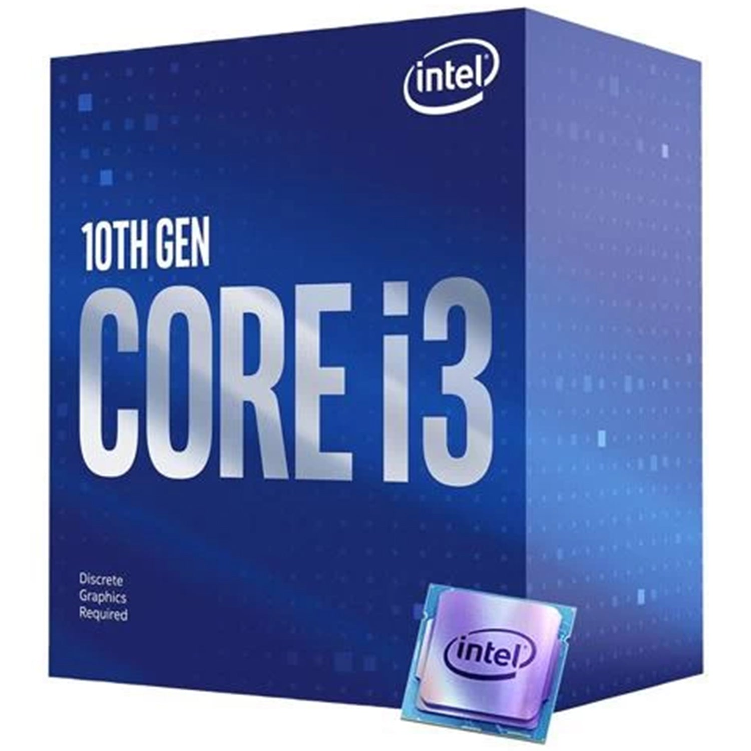 Intel Core i3-10100F - Core i3 10th Gen Comet Lake Quard-Core Processor (6MB Cache, Up to 4.30 GHz) LGA 1200 Socket, 65W Desktop Processor - (‎BX8070110100F)