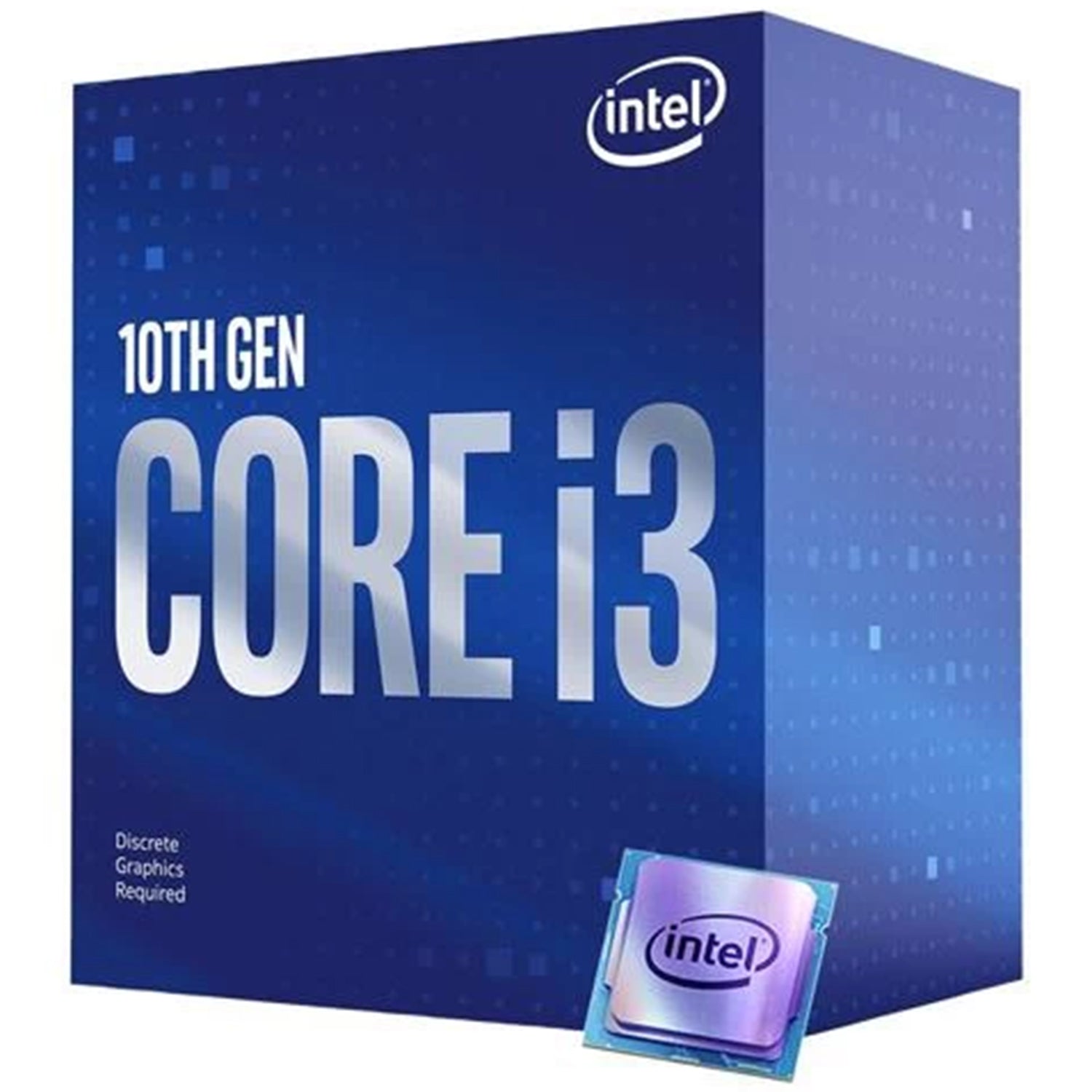 Intel Core i3-10100F - Core i3 10th Gen Comet Lake Quard-Core Processor (6MB Cache, Up to 4.30 GHz) LGA 1200 Socket, 65W Desktop Processor - (BX8070110100F)