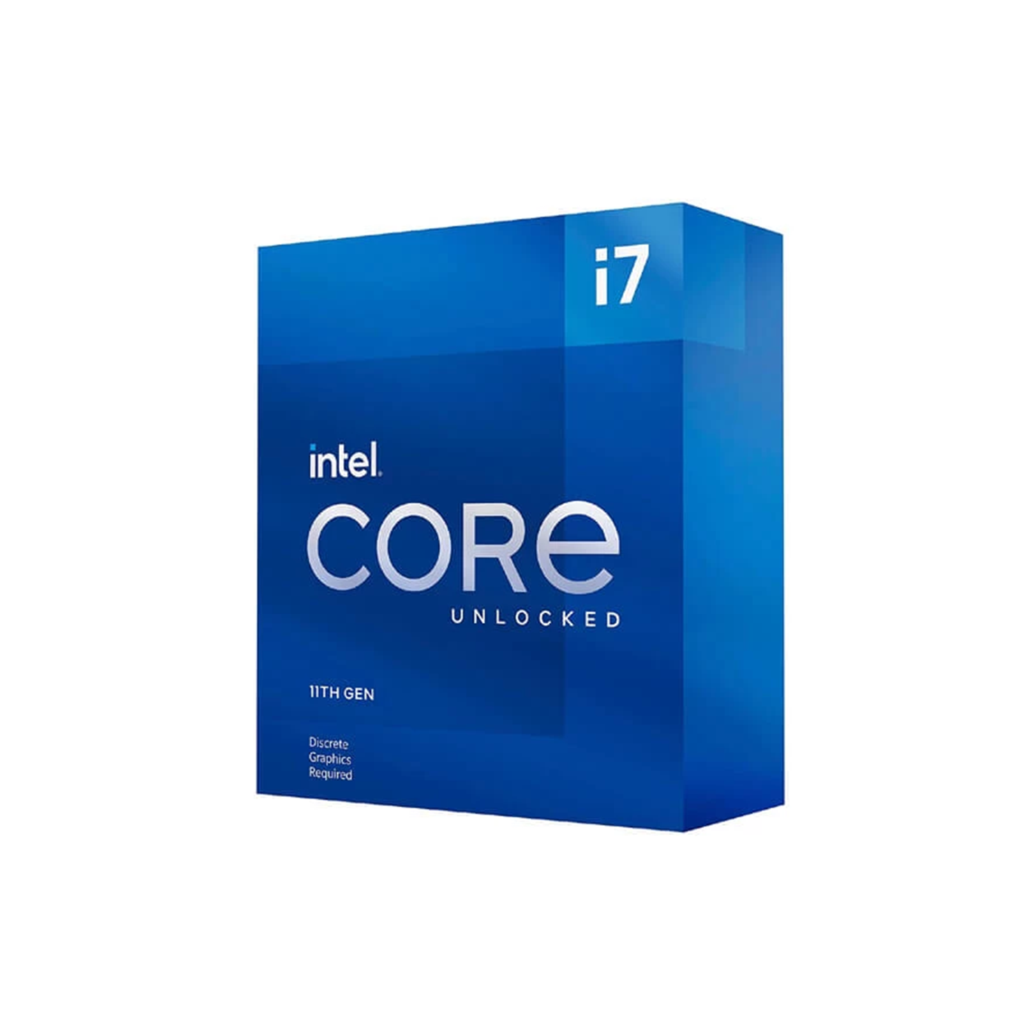 Intel Core i7 - 11700KF - Core i7 11th Gen Rocket Lake 8-Core,16-Thread Up to 5.00 GHz, LGA 1200 Socket, 16 MB Intel Smart Cache, 125W Desktop Processor - (BX8070811700KF)