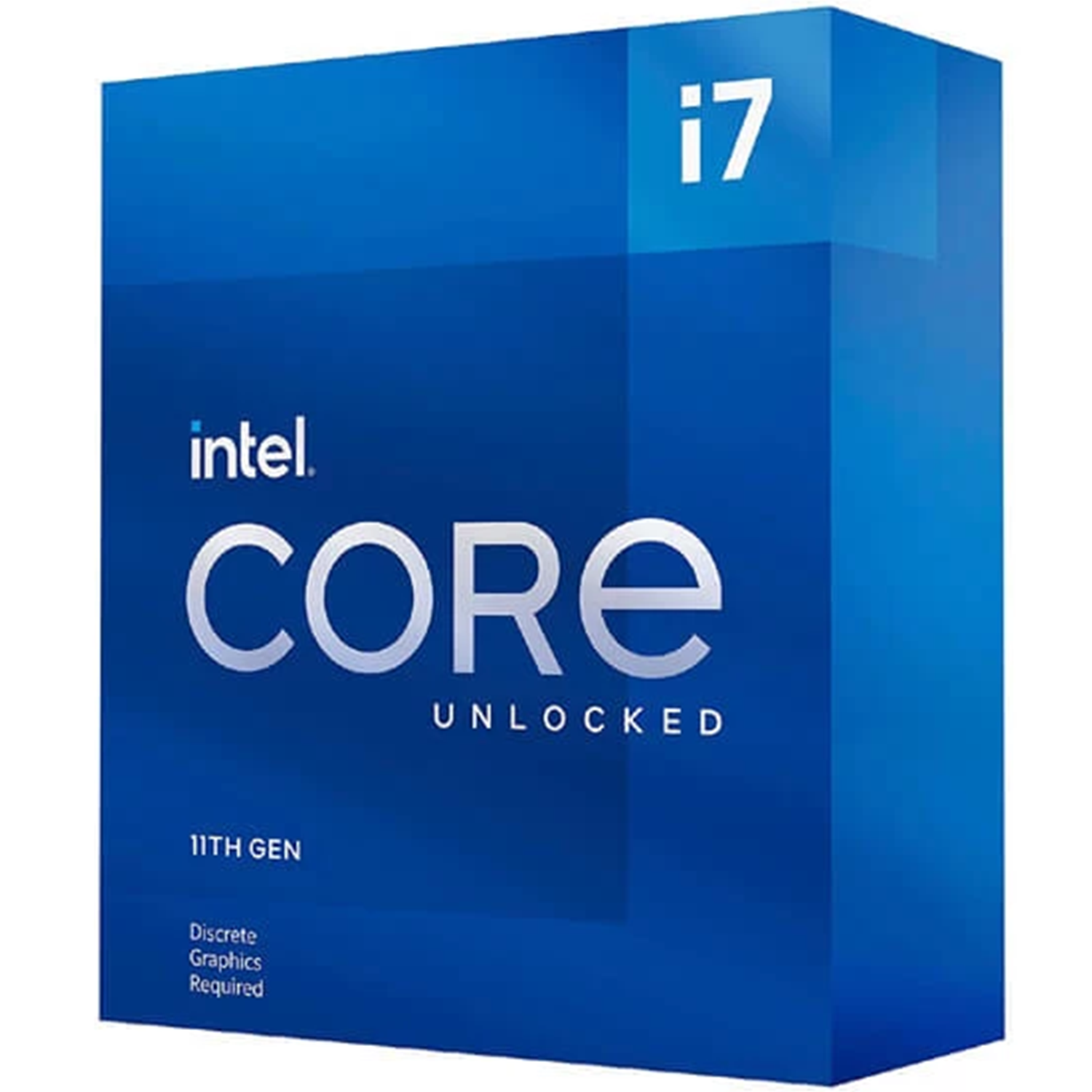 Intel Core i7 - 11700KF - Core i7 11th Gen Rocket Lake 8-Core,16-Thread Up to 5.00 GHz, LGA 1200 Socket, 16 MB Intel Smart Cache, 125W Desktop Processor - (BX8070811700KF)