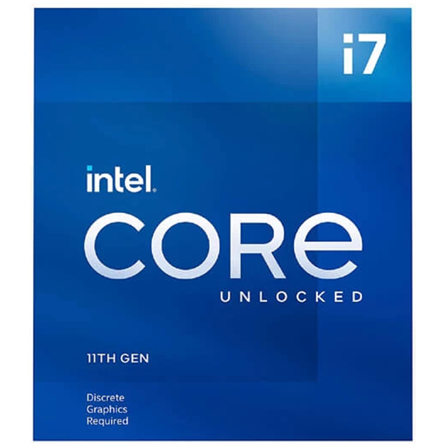 Intel Core i7 - 11700KF - Core i7 11th Gen Rocket Lake 8-Core,16-Thread Up to 5.00 GHz, LGA 1200 Socket, 16 MB Intel Smart Cache, 125W Desktop Processor - (BX8070811700KF)