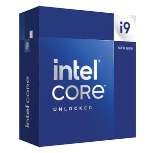 Intel Core i9 - 14900K Processor - Core i9 12th Gen Alder Lake 24 Cores (8P+16E) 32 Threads Up to 6 GHz, LGA 1700 Socket, 36 MB Intel Smart Cache, 125W Desktop Processor - BX8071514900K