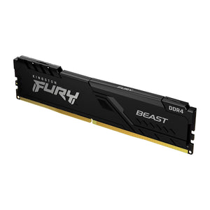 Kingston Fury Beast 16GB (2Gx 64 Bit) - DDR4 Technology Desktop Memory, 3200 MHz Memory Speed, CL16 SDRAM (Synchronous DRAM) / Black - KF432C16BB/16