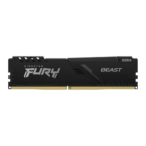 Kingston Fury Beast 16GB (2Gx 64 Bit) - DDR4 Technology Desktop Memory, 3200 MHz Memory Speed, CL16 SDRAM (Synchronous DRAM) / Black - KF432C16BB/16