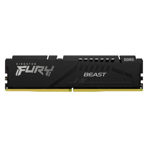 Kingston Fury Beast 32GB (4Gx 64 Bit) - DDR5 Technology Desktop Memory, 5600 MHz Memory Speed, CL40 SDRAM (Synchronous DRAM) / Black - KF556C40BB2-32