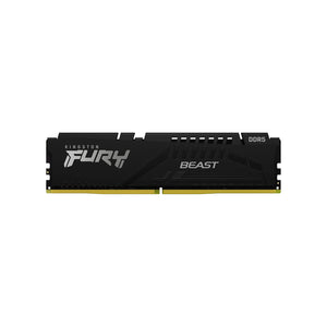 Kingston Fury Beast 8GB (1Gx 64 Bit) - DDR5 Technology Desktop Memory, 5600 MHz Memory Speed, CL40 SDRAM (Synchronous DRAM) / Black - KF556C40BB-8