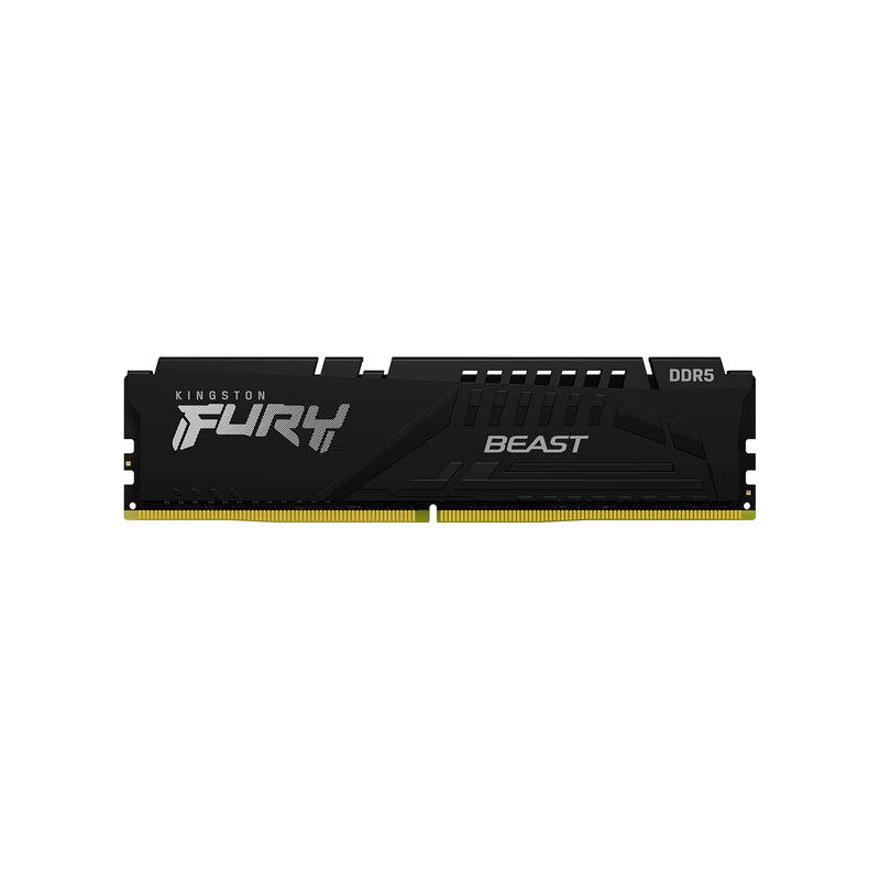 Kingston Fury Beast 8GB (1Gx 64 Bit) - DDR5 Technology Desktop Memory, 5600 MHz Memory Speed, CL40 SDRAM (Synchronous DRAM) / Black - KF556C40BB-8