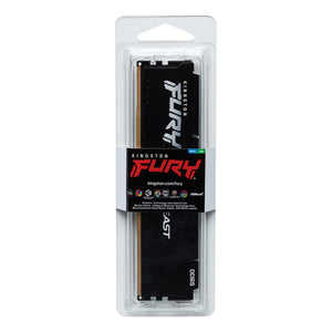 Kingston Fury Beast 8GB (1Gx 64 Bit) - DDR5 Technology Desktop Memory, 5600 MHz Memory Speed, CL40 SDRAM (Synchronous DRAM) / Black - KF556C40BB-8