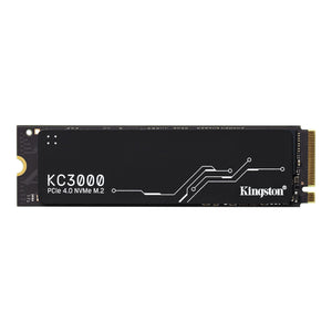 Kingston KC3000 PCIe 4.0 1024GB NVMe M.2 SSD - High-Performance Storage for Desktop and Laptop PCs, R/W Speed Up to 7000/6000 MB/s - SKC3000S/1024G