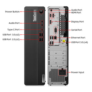 Lenovo ThinkCentre M80s SFF High-Performance Desktop Computer, Intel Core i5 - 10th Gen Up to 4.50 GHz Processor CPU, 16GB DDR4 RAM, 512GB NVMe SSD, Windows 11 Pro - Refurbished