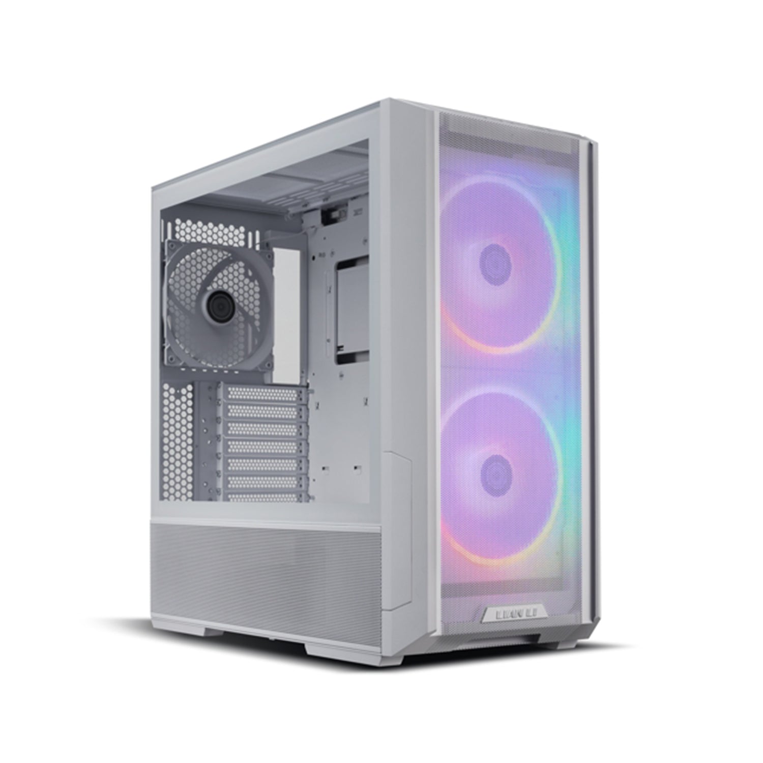 Lian-Li Case LANCOOL 216RW ATX Middle Tower - Pressure Leak-free With Water Cooling, White - (LANCOOL 216RW)