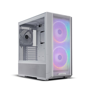 Lian-Li Case LANCOOL 216RW ATX Middle Tower - Pressure Leak-free With Water Cooling, White - (LANCOOL 216RW)