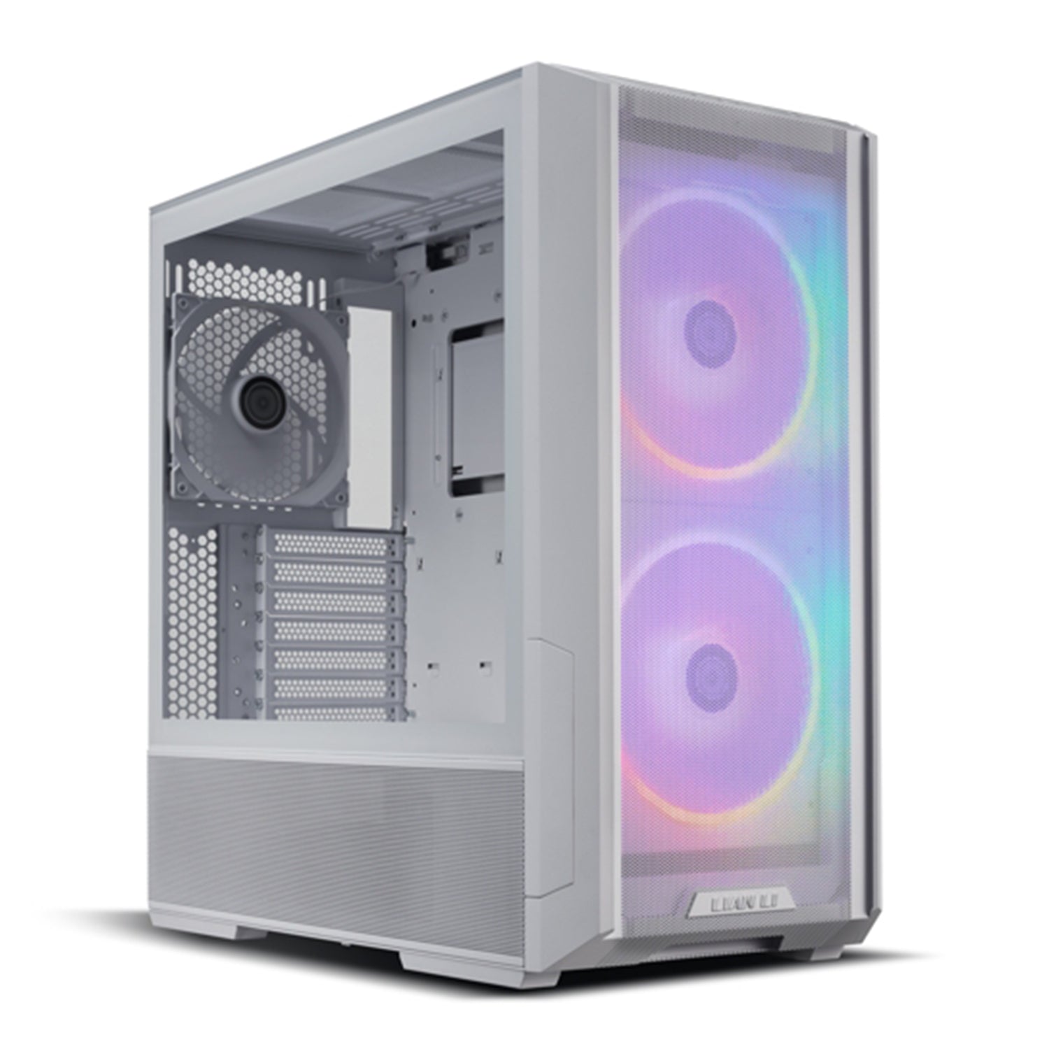 Lian-Li Case LANCOOL 216RW ATX Middle Tower - Pressure Leak-free With Water Cooling, White - (LANCOOL 216RW)