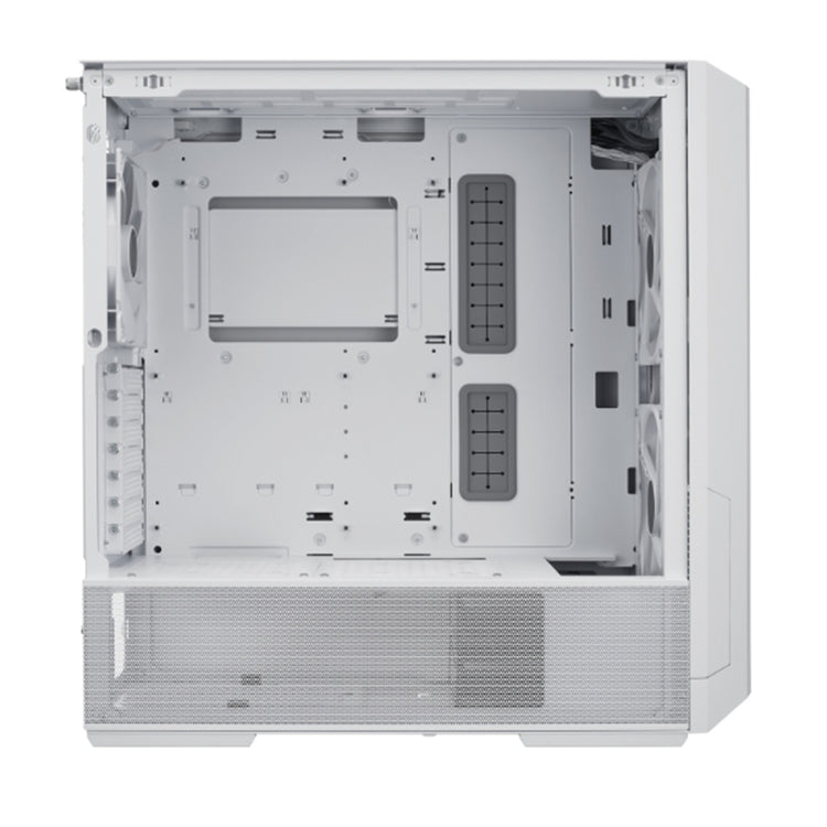Lian-Li Case LANCOOL 216RW ATX Middle Tower - Pressure Leak-free With Water Cooling, White - (LANCOOL 216RW)