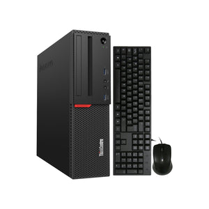 Lenovo ThinkCentre M900 SFF Desktop Computer PC, Intel Core i5/i7 - 6th Gen Processor, 16GB - 32GB DDR4 RAM, 256GB - 1TB SSD, Wired Keyboard & Mouse, Windows 10 Pro