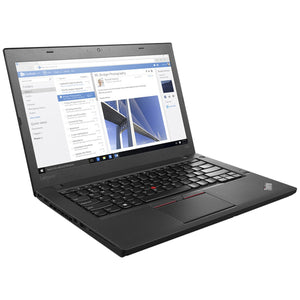 Lenovo Laptop ThinkPad T460 Home/ Office use - 14 inch Screen (Intel Core i5 - 6300U CPU/ 8GB - 16GB DDR4 RAM/ 256GB - 1TB SSD/ Windows 10 Pro/ Webcam) - Refurbished