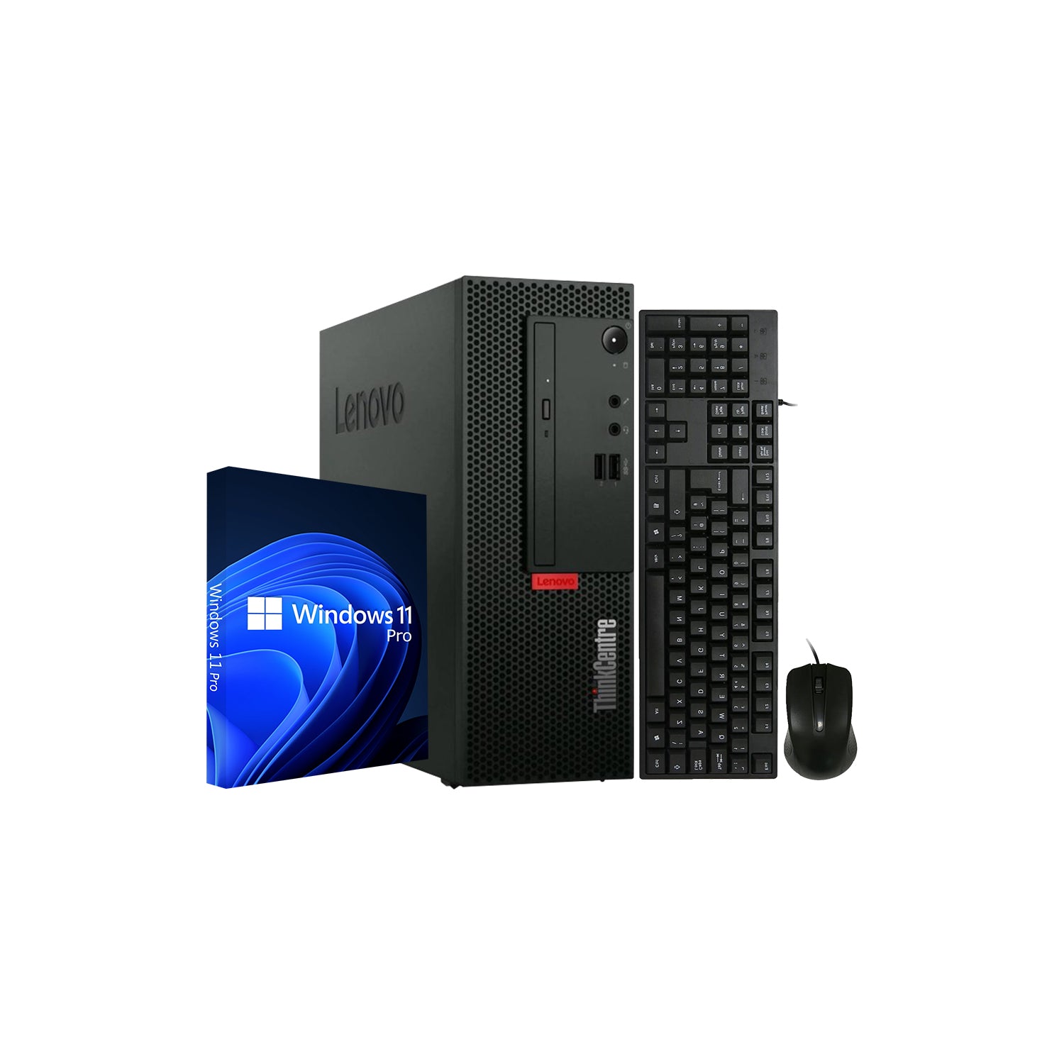 Lenovo ThinkCentre M70c SFF PC High-Performance Desktop Computer, Intel Core i5 - 10th Gen Up to 3.70Ghz Processor CPU, 16GB -32GB DDR4 RAM, 512GB - 2TB SSD, Windows 11 Pro, Keyboard and Mouse - Refurbished