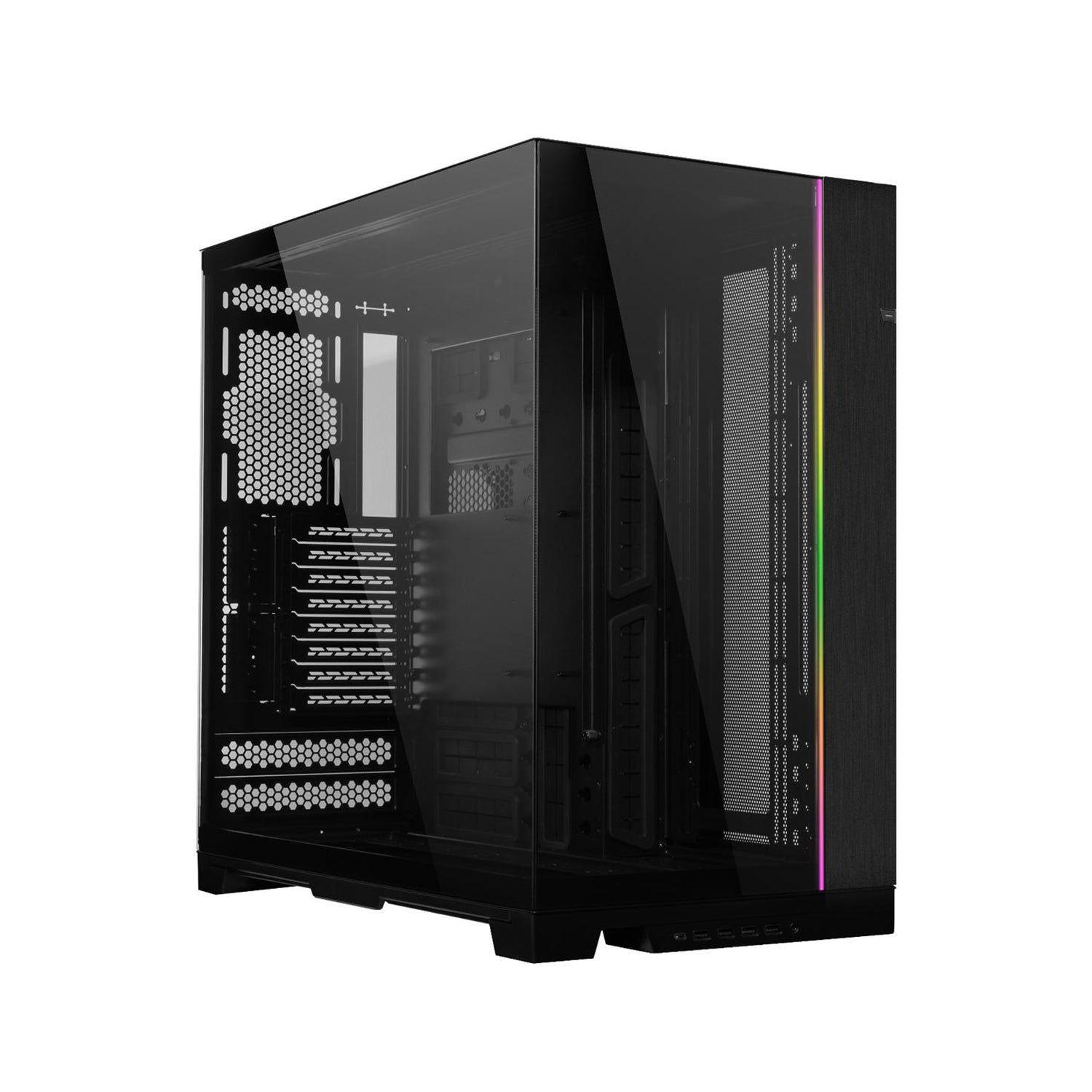 Lian - Li O11 Dynamic EVO XL ATX Full Tower Tempered Glass Case, USB 3.0 / Type-C - O11DEXL-X Black