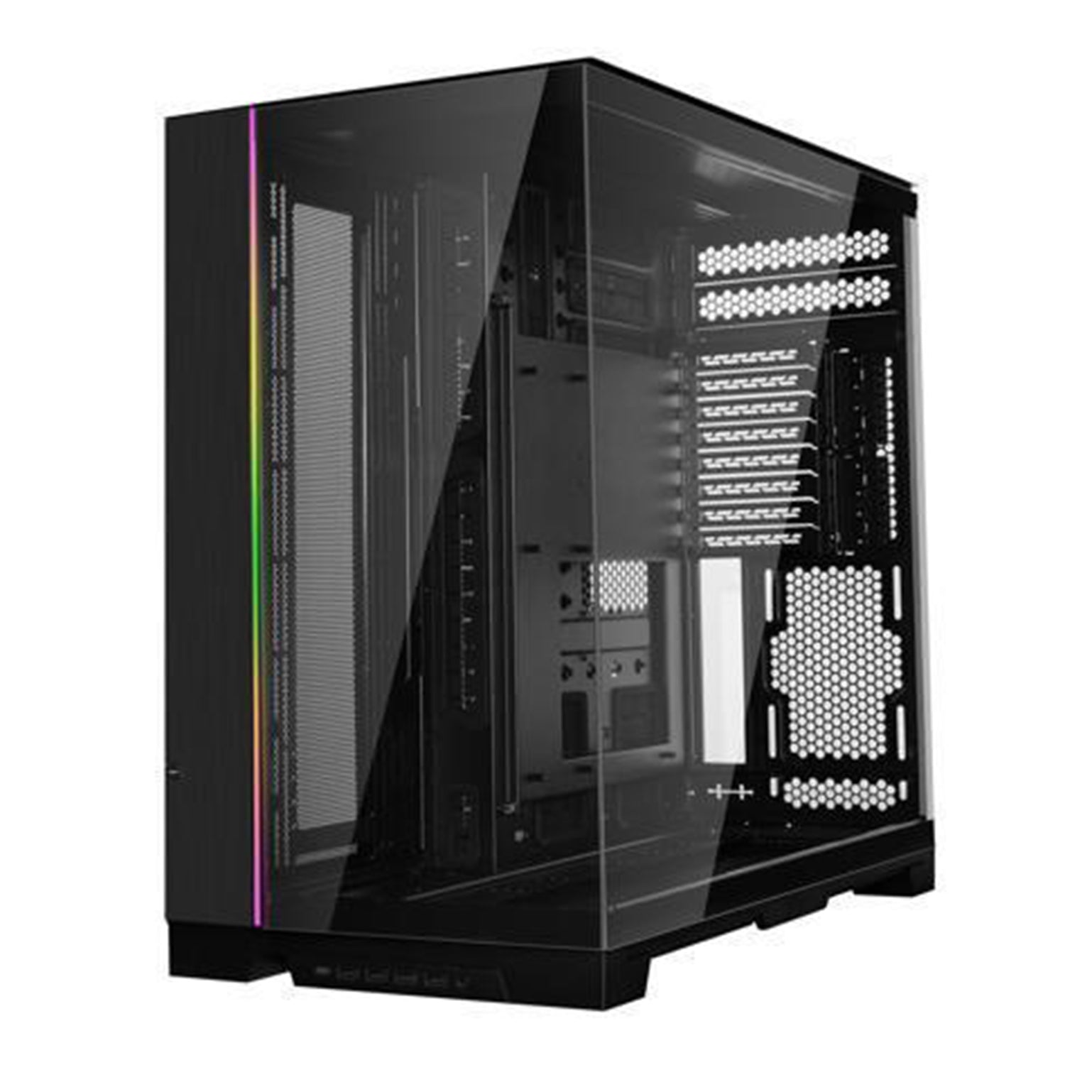 Lian - Li O11 Dynamic EVO XL ATX Full Tower Tempered Glass Case, USB 3.0 / Type-C - O11DEXL-X Black