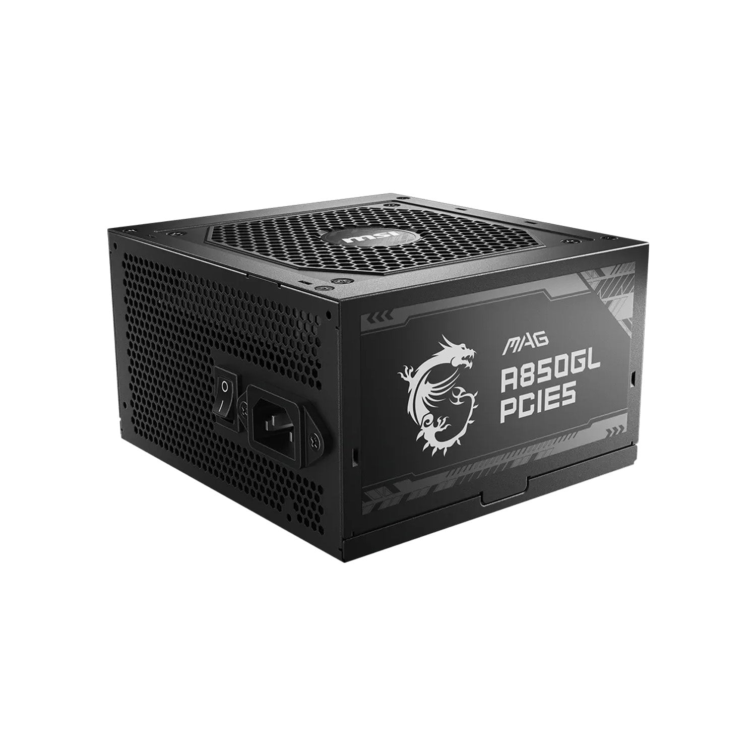 MSI MAG A850GL PCIE5 850W 80 PLUS Gold Fully Modular ATX Power Supply