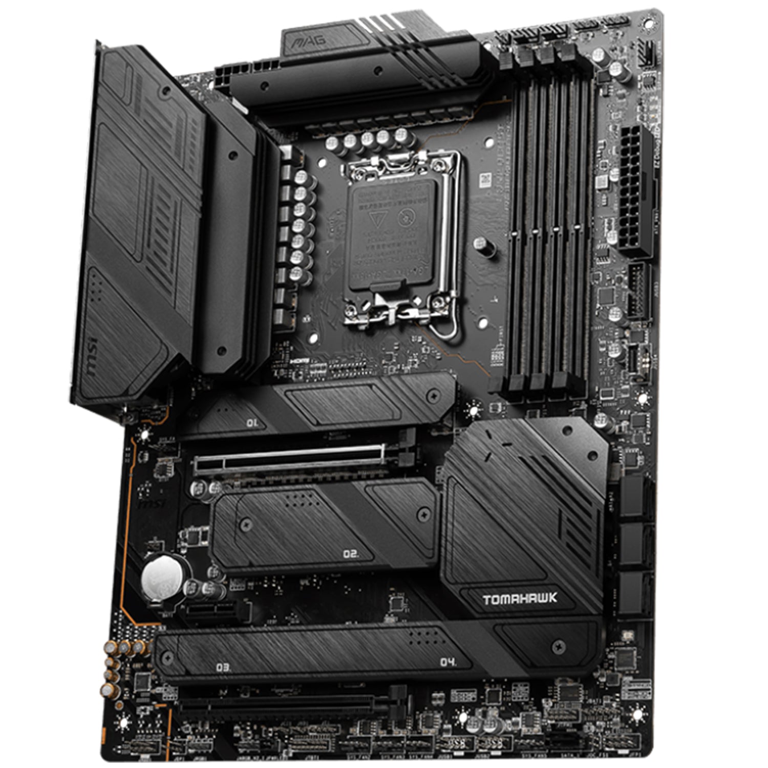 MSI MAG Z790 TOMAHAWK WIFI Motherboard ATX - Supports Intel Core 14th/ 13th/ 12th Gen Processor, LGA 1700 Socket, 2.5Gbps LAN, 128GB DDR5 Max Memory