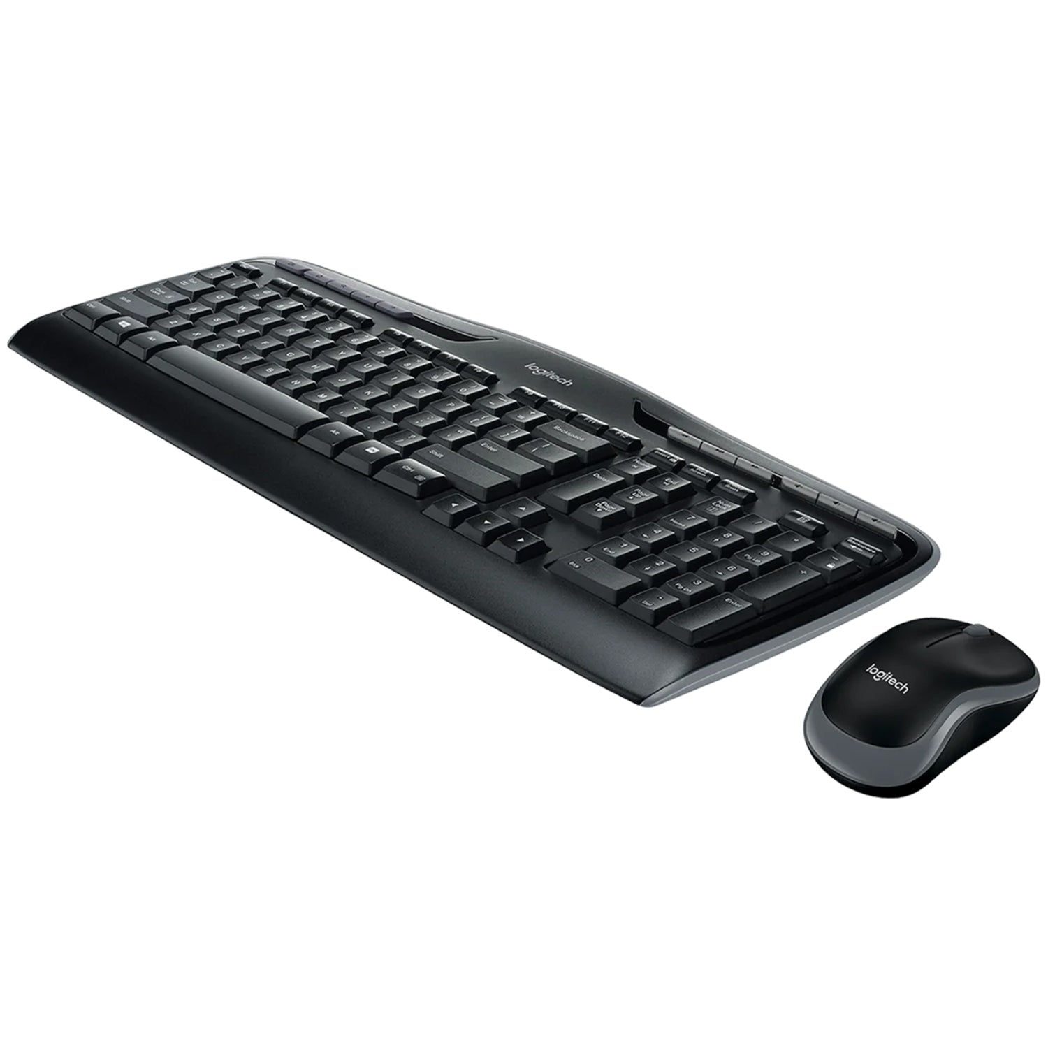 Logitech MK320 Wireless Keyboard and Mouse Combo For Windows and Chrome OS - Spill Resistant Design, 2.4GHz Wireless Plug-and-Play | Black - (920-002836)