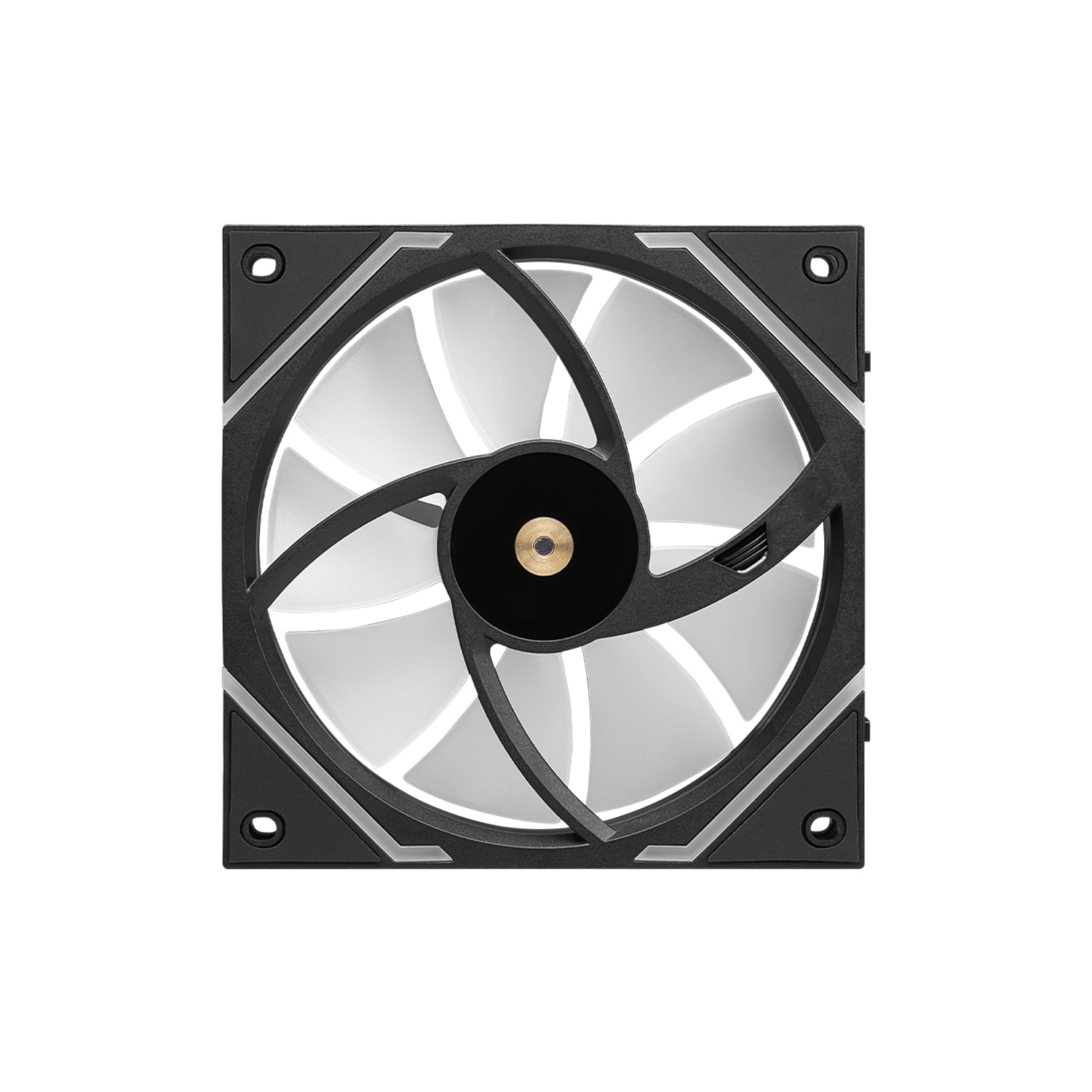 MSI MPG EZ120 ARGB-White Fan - Fluid Dynamic Bearing With Versatile Fan Blade Design, White - EZ120ARGB1B