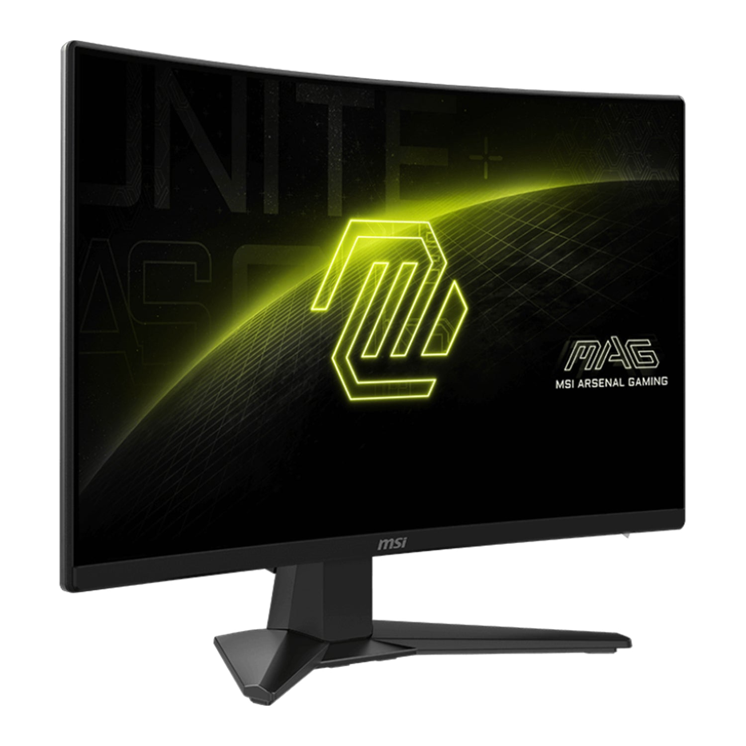 MSI MAG 242C 24-Inch FHD (1920x1080) VA Curved Gaming Monitor - 180Hz Refresh Rate, Adaptive-Sync Technology With AI Vision, HDMI / Display Port