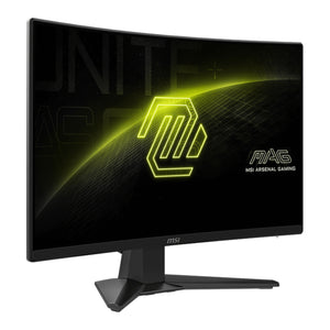 MSI MAG 242C 24-Inch FHD (1920x1080) VA Curved Gaming Monitor - 180Hz Refresh Rate, Adaptive-Sync Technology With AI Vision, HDMI / Display Port