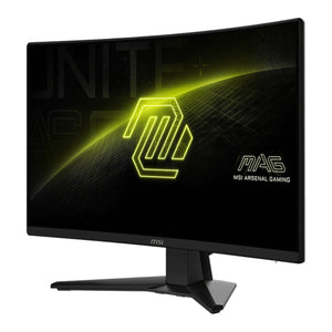 MSI MAG 242C 24-Inch FHD (1920x1080) VA Curved Gaming Monitor - 180Hz Refresh Rate, Adaptive-Sync Technology With AI Vision, HDMI / Display Port
