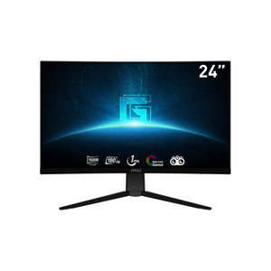 MSI G2422C 24-Inch FHD (1920 x 1080) Curved Screen Gaming Monitor - 180Hz Refresh Rate, Anti-Flicker Technology With FreeSync Premium, HDMI / Display Port